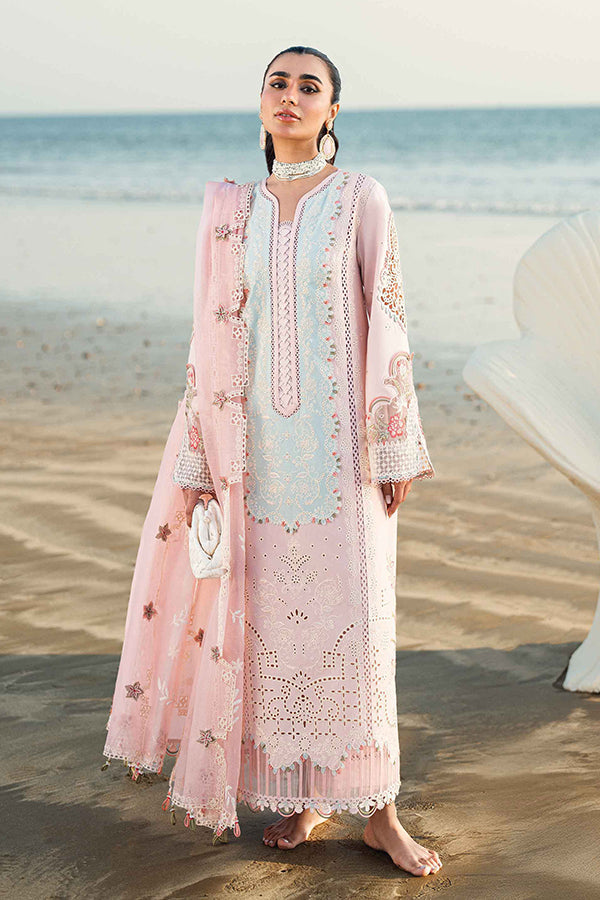 Qalamkar Sahil Luxury Lawn'25 FK#08