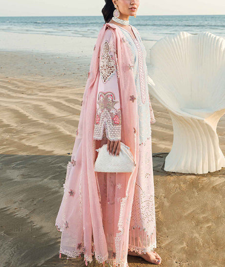 Qalamkar Sahil Luxury Lawn'25 FK#08