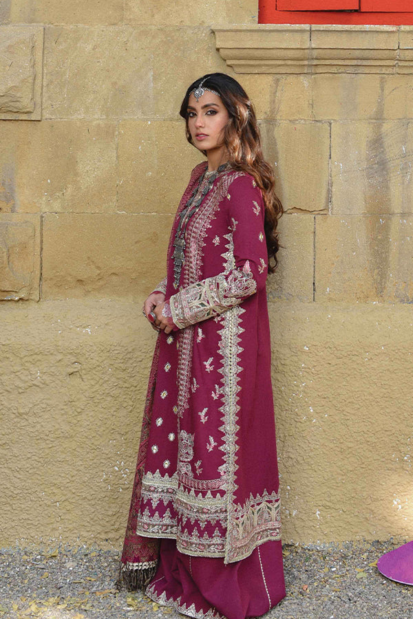 Qalamkar Sayonee Luxury Shawl Collection'22 K#04 SAMREEN