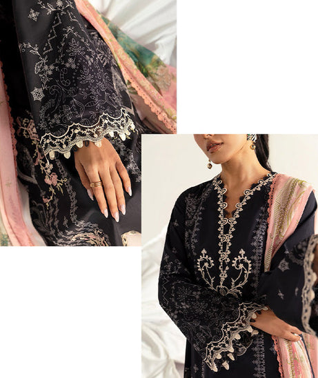 Qalamkar Qprints Lawn'25 PQ#9B (NORA)