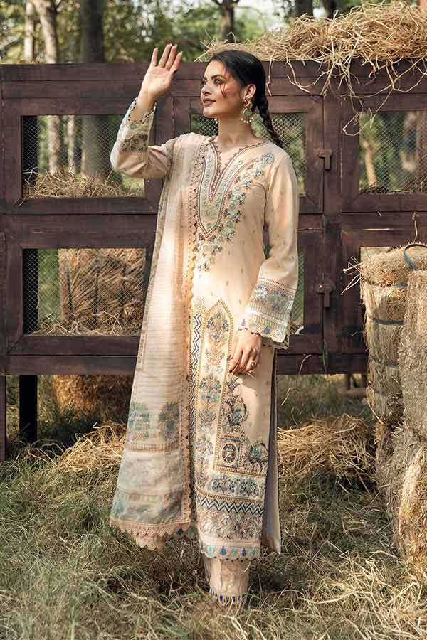 Qalamkar Winter Shawl Collection`21 D#10