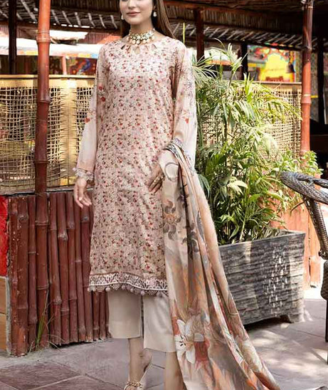 RA Aafreen C/Kari Emb Lawn`22 Vol-5 AF#27