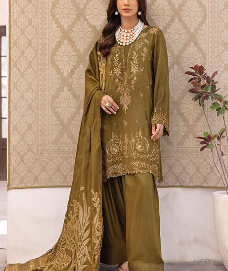 RA Dastaan Leather Peach`25 (Vol-2) DS#24
