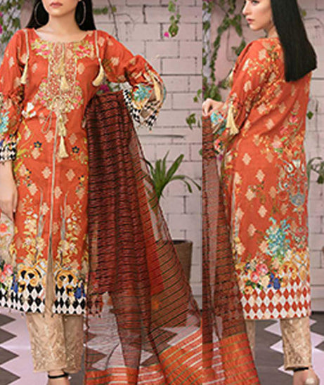 RA Hussan-E-Jahan Emb Lawn`21 D#01