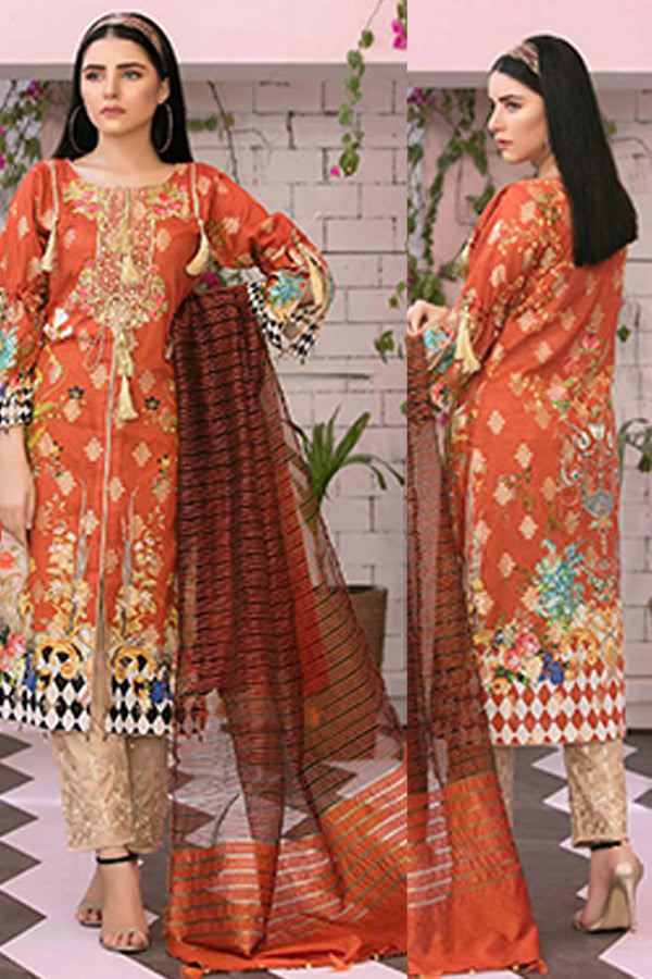 RA Hussan-E-Jahan Emb Lawn`21 D#01