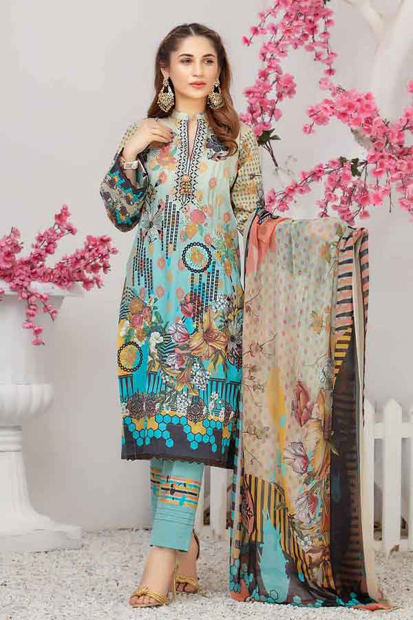 RA Mahay Emb Lawn Collection`22 D#01