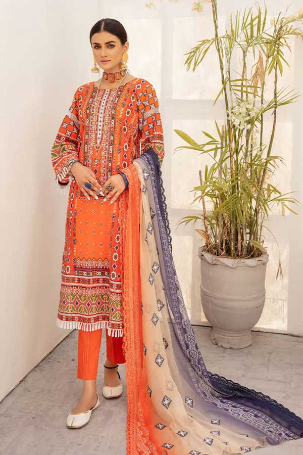 RA Mahee's Print Lawn'22 Vol-4 D#7