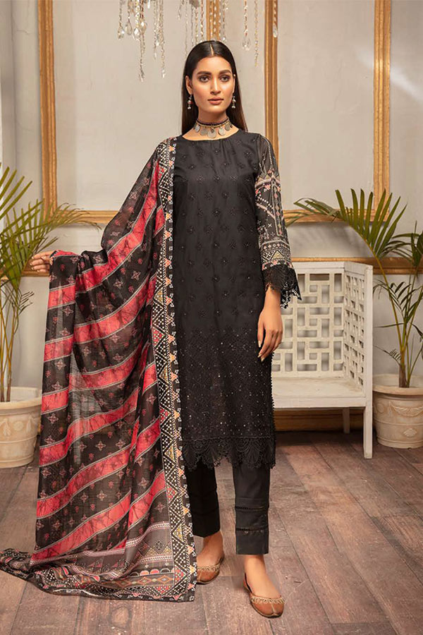 RA Mahee's S/Chikankari Lawn'22 Vol-16 D#3