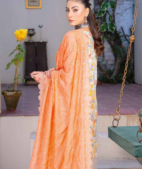 RA Lawnkari Silk Voil`25 SH#02