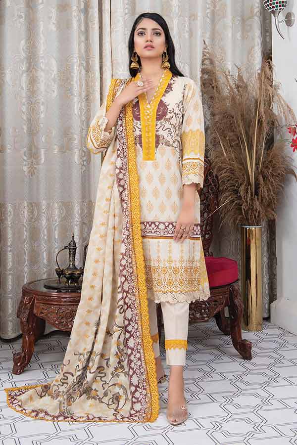 Mashaal By Riaz Arts Lawn`23 Vol-3 D#09