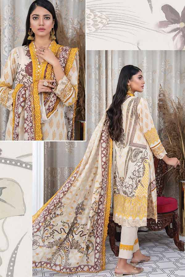 Mashaal By Riaz Arts Lawn`23 Vol-3 D#09