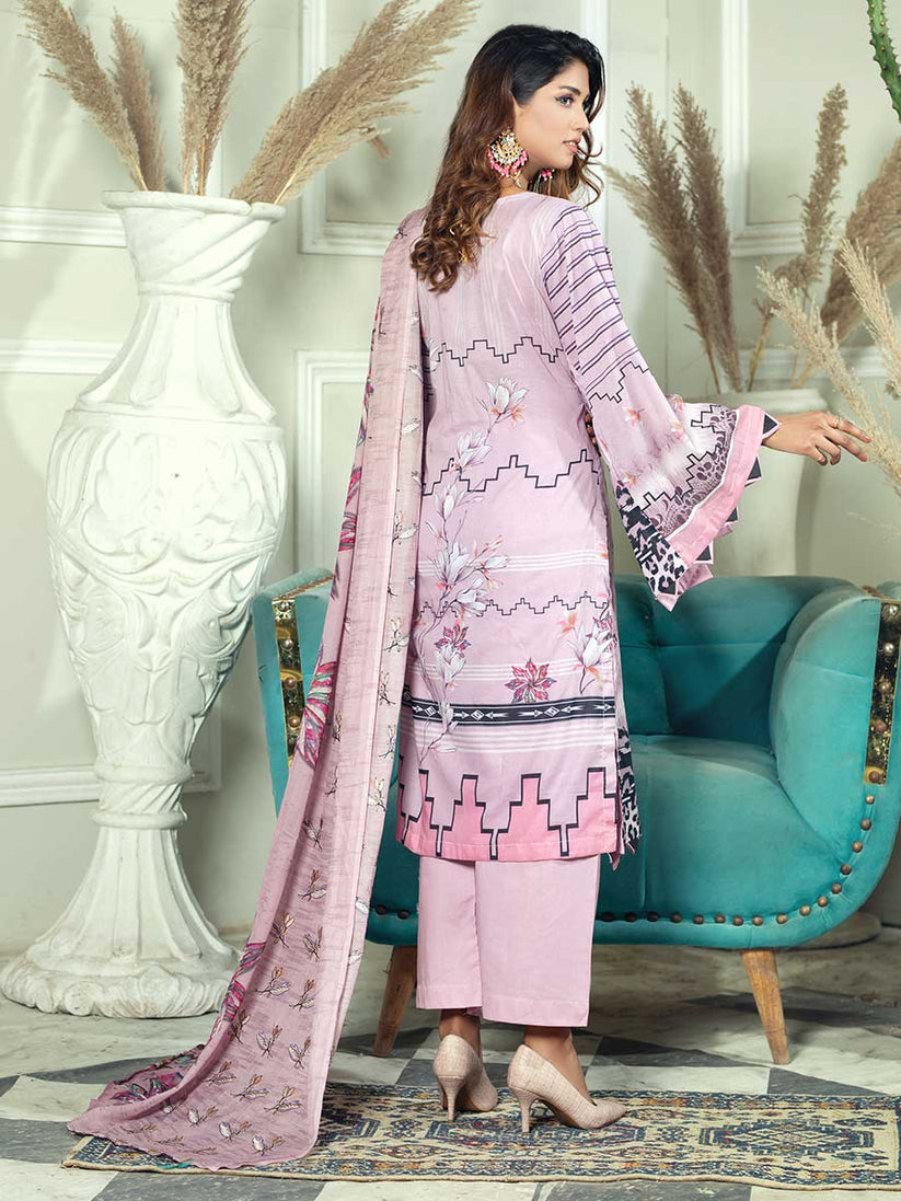 Aalaya R/Mehtab Emb Lawn`23 D#1 (T Pink)