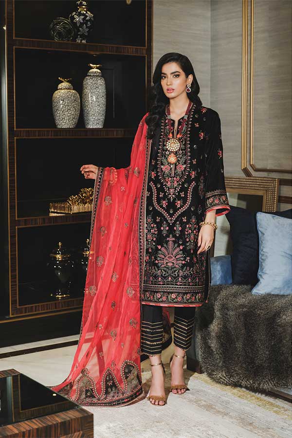 Rang Rasiya Tehwaar Luxury Velvet Wedding Collection'22 D#6 (GULMEENA)