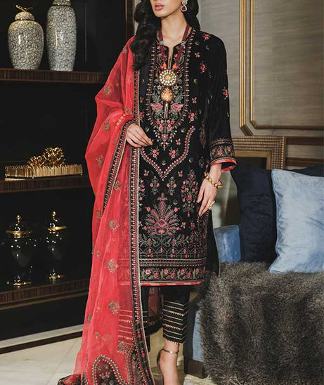 Rang Rasiya Tehwaar Luxury Velvet Wedding Collection'22 D#6 (GULMEENA)