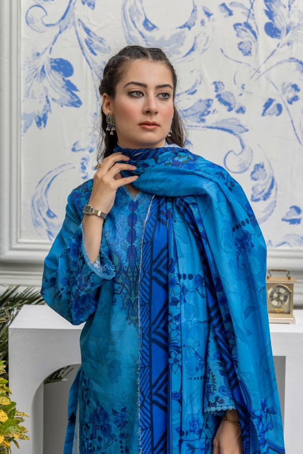 Rahat Premium Lawn`26 (Vol-3) D#01 FEROZI
