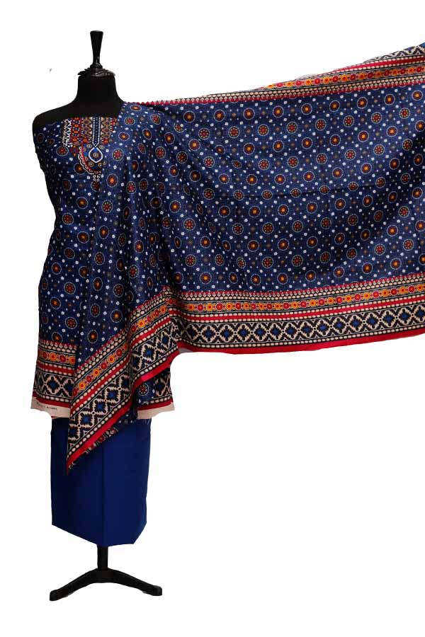 Rahma Classic Linen'21 D#717 (Blue)