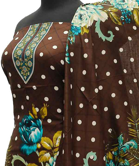 Rahma Classic Linen'21 D#711 (Chocolate)