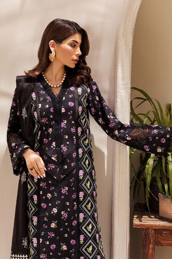 Rajbari Nissa Chikankari S/S Lawn'25 D#1