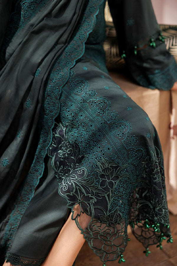 Rajbari Nissa Chikankari S/S Lawn'25 D#5
