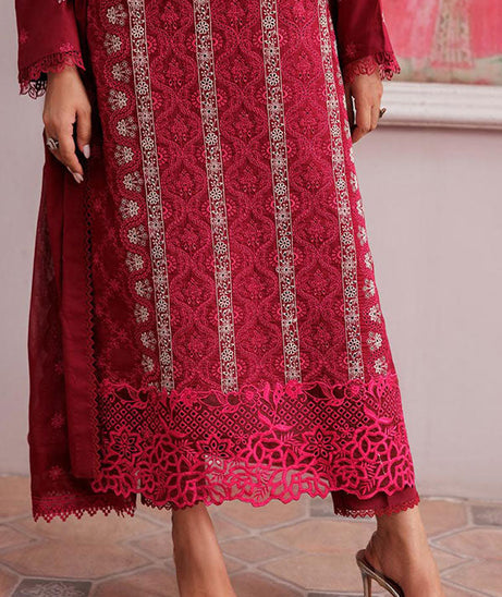 Rajbari Nissa Chikankari S/S Lawn'25 D#7