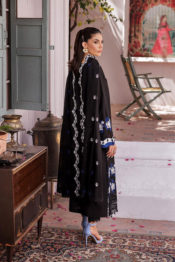 Rajbari Nissa Chikankari S/S Lawn'25 D#8