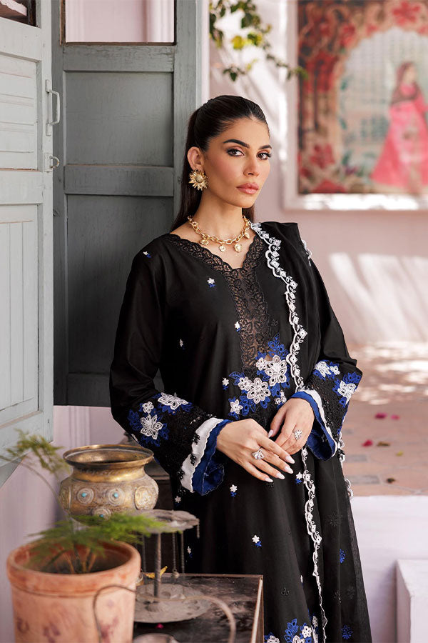 Rajbari Nissa Chikankari S/S Lawn'25 D#8