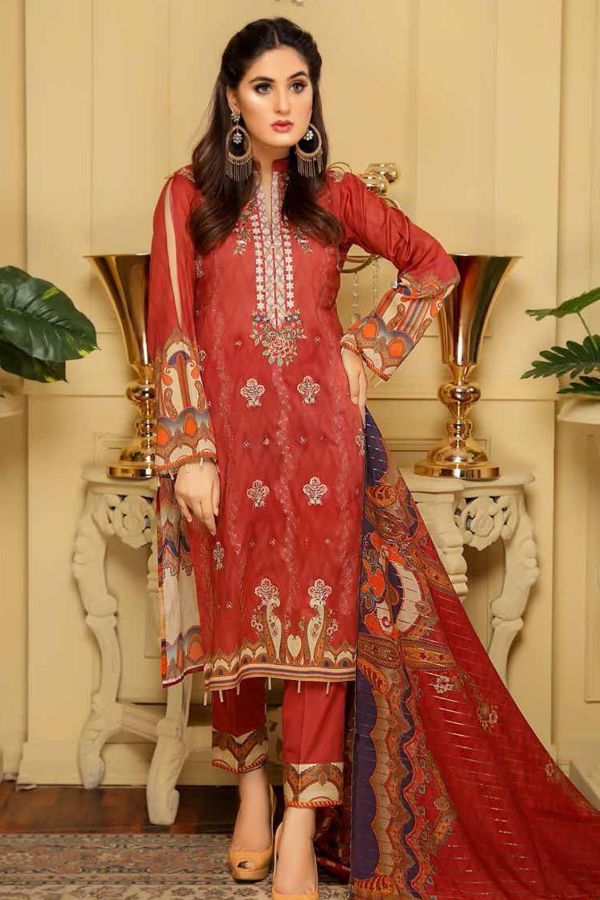 Rangoli Emb Lawn`21 V#3 D#1
