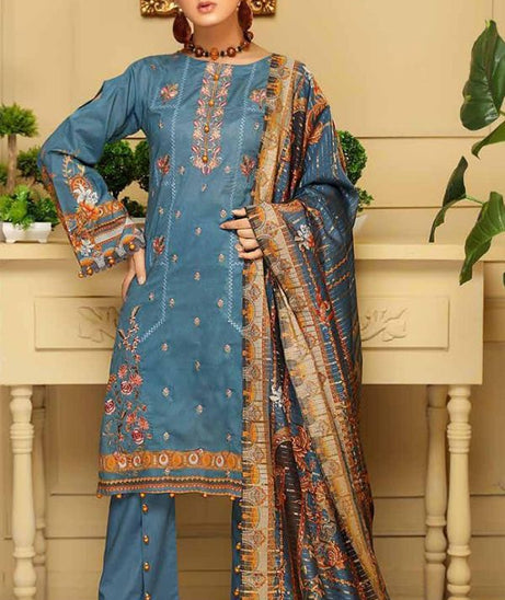 Rangoli Emb Lawn`21 V#3 D#6