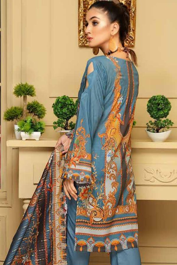 Rangoli Emb Lawn`21 V#3 D#6
