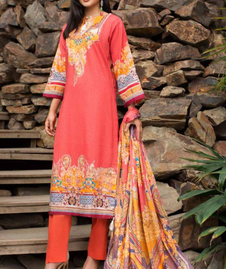 Shajar D/Print Lawn`21 Vol 1 D#2024