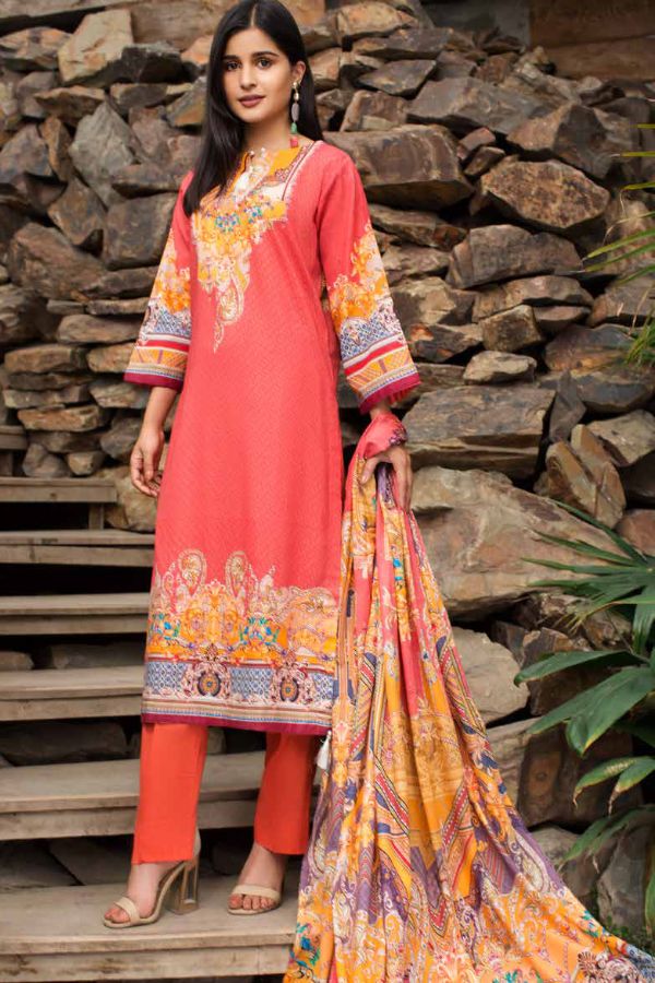 Shajar D/Print Lawn`21 Vol 1 D#2024
