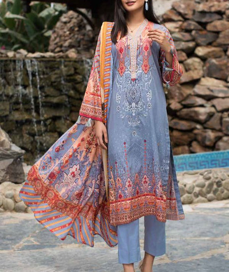 Shajar D/Print Lawn`21 Vol 1 D#2028