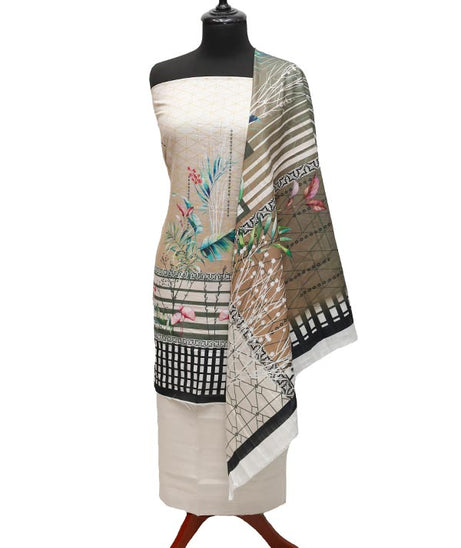 Riwayat Print Khaddar`21 D#10923 (Fawn)