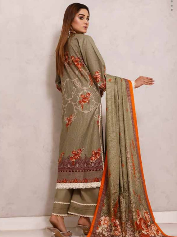 Roshni Print Lawn`22 D#920 M Green