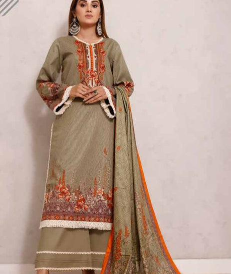 Roshni Print Lawn`22 D#920 M Green