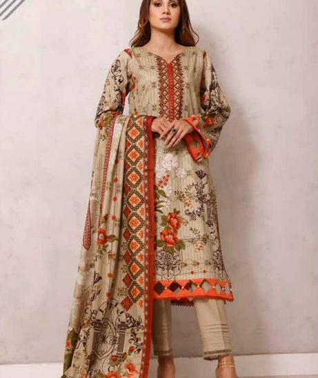 Roshni Print Lawn`22 D#921 Pista