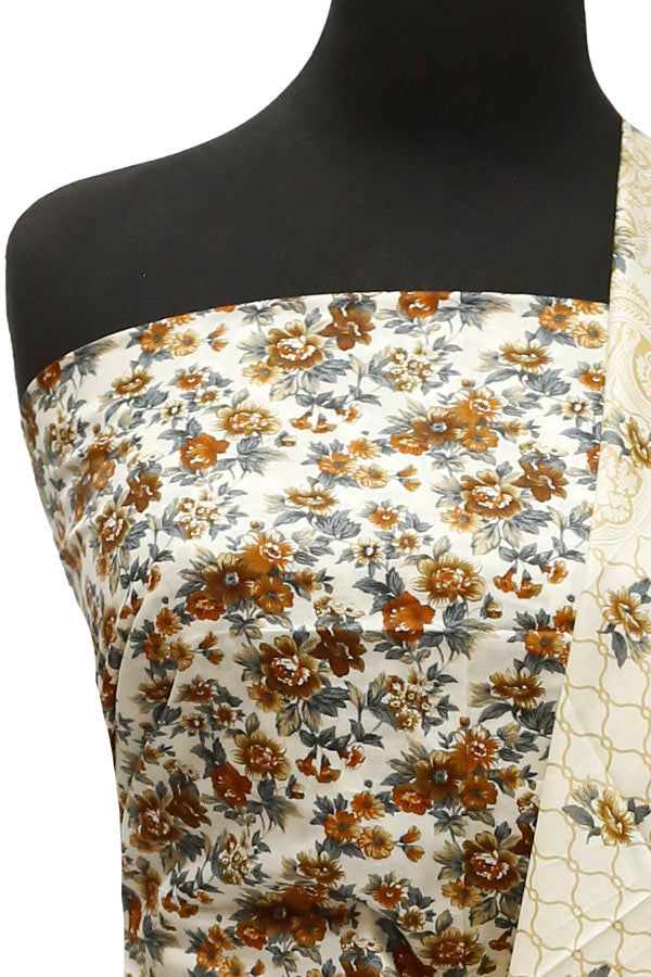 Royal Designer Lawn`21 D#601 Golden