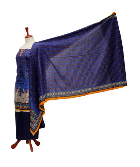 Royal Designer Lawn'21 D # 602    Blue