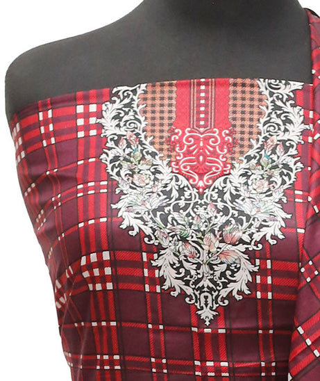 Royal Designer Lawn`21 D#603 Magenda
