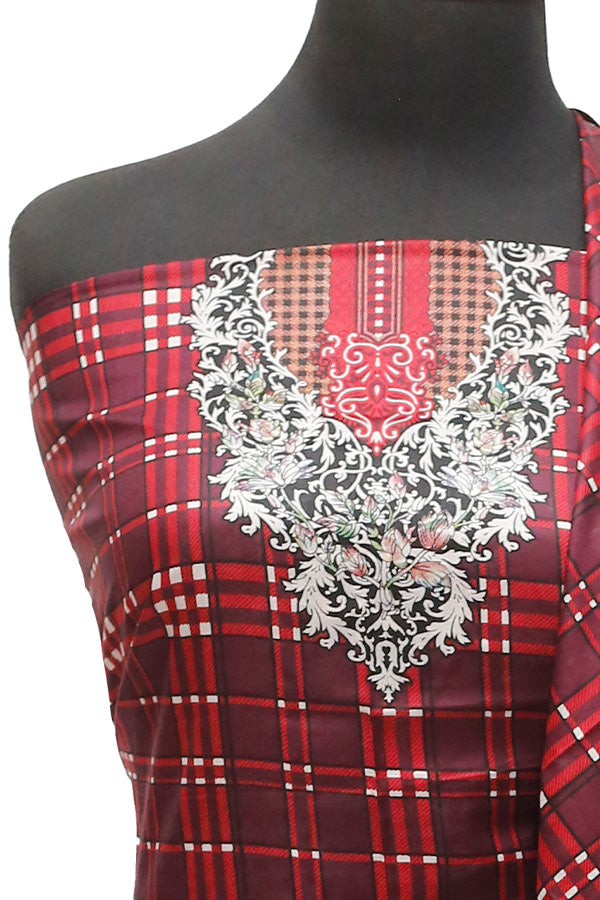 Royal Designer Lawn`21 D#603 Magenda