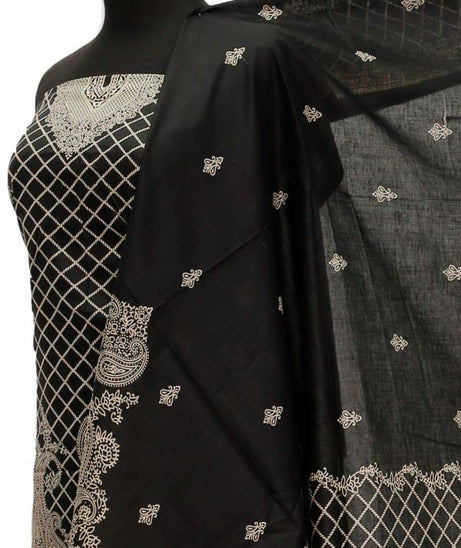 Royal Designer Lawn'21 D # 605    Black