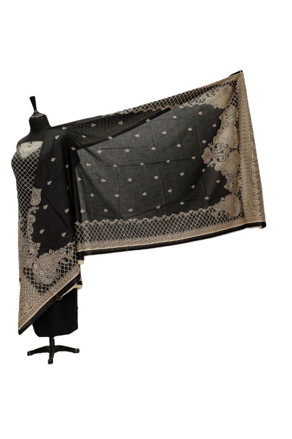 Royal Designer Lawn'21 D # 605    Black