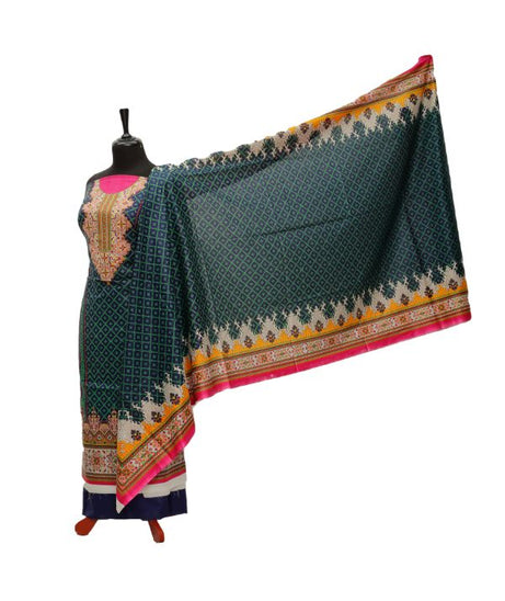 Royal Designer Lawn'21 D # 607    Blue