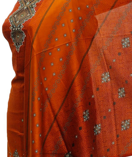 Royal Designer Lawn'21 D # 608    Maroon