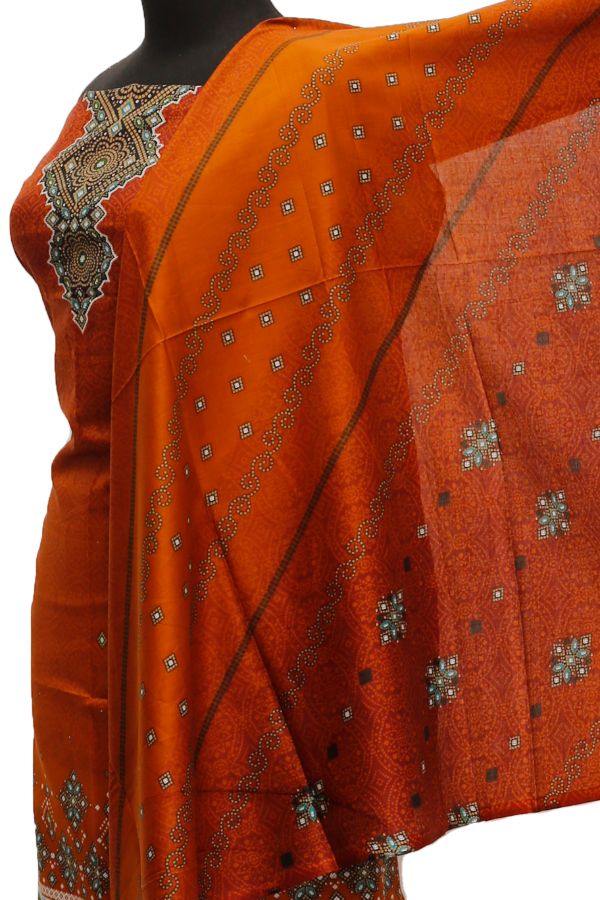 Royal Designer Lawn'21 D # 608    Maroon