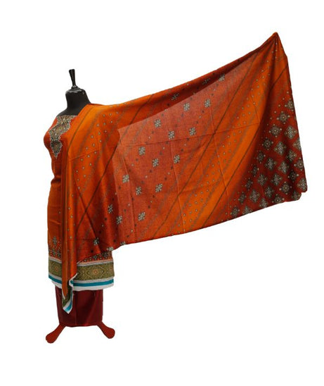Royal Designer Lawn'21 D # 608    Maroon