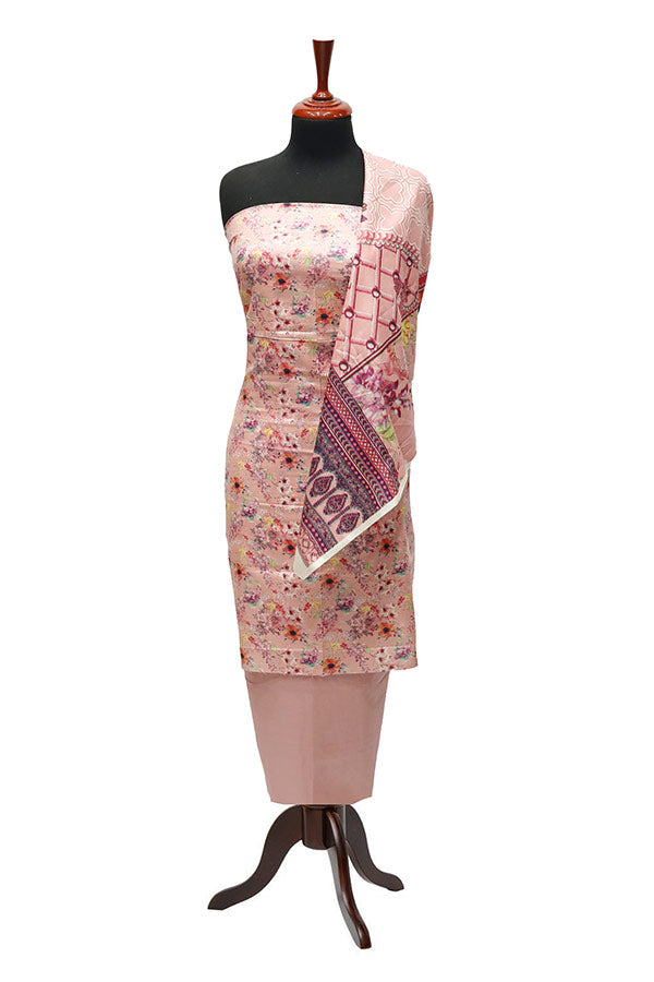 Royal Designer Lawn`23 D#105 Pink