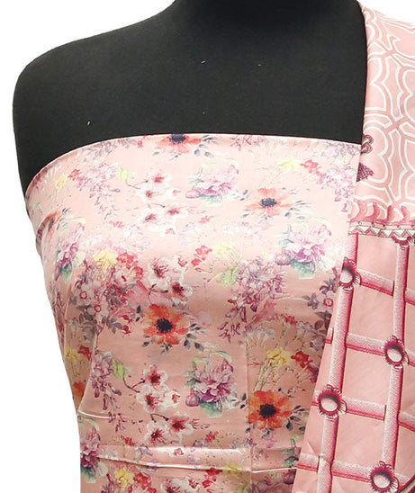 Royal Designer Lawn`23 D#105 Pink