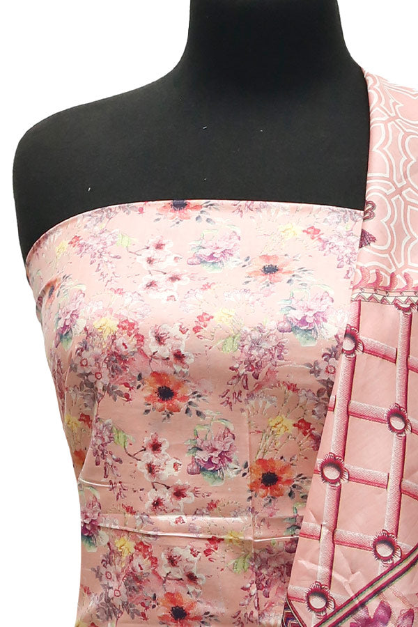 Royal Designer Lawn`23 D#105 Pink