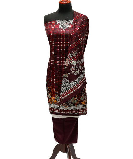 Royal Designer Lawn`23 D#603 Purple